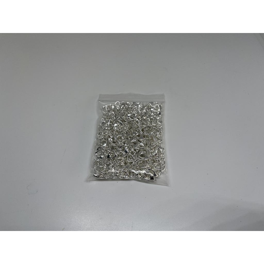 BROCHE PERICO CORAZON PK 200PCS 12 MM