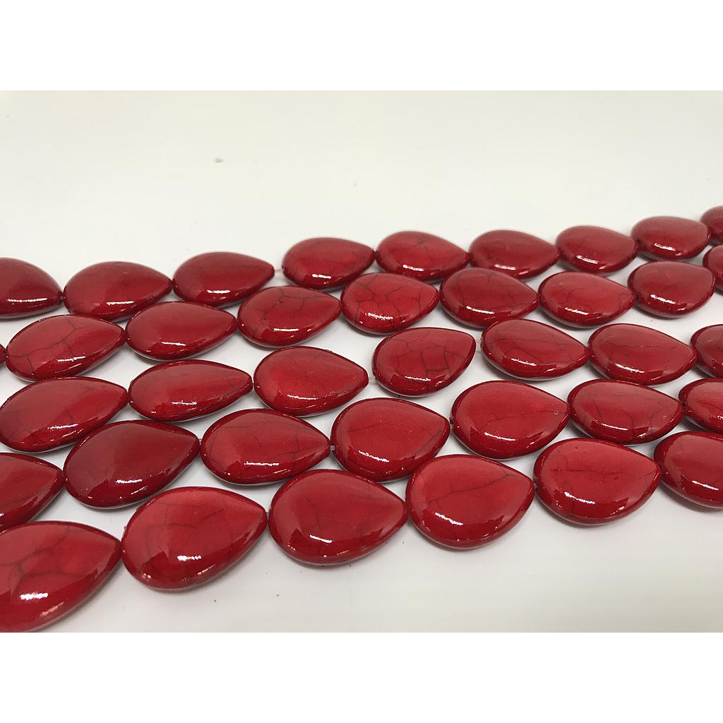 PIEDRA TURQUESA EN GOTA 25*18MM