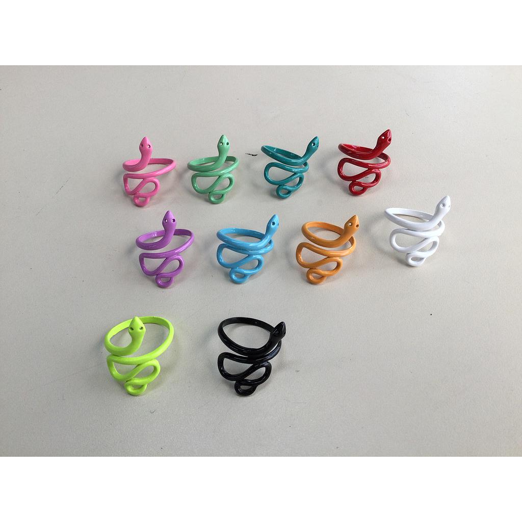 ANILLO SERPIENTE ENAMEL