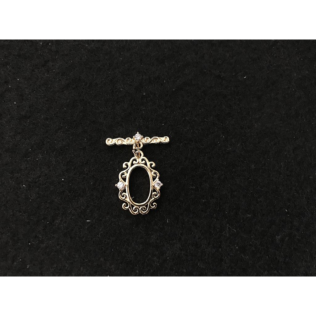 BROCHE ELECTROENCHAPADO