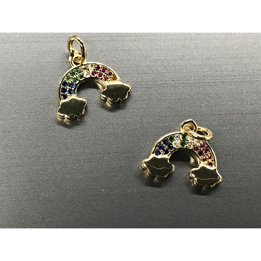 DIJE ARCOIRIS MICROCIRCONIA