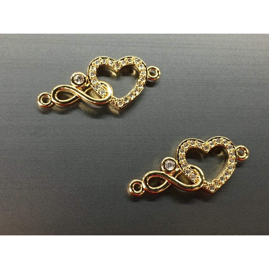 DIJE CORAZON MICROCIRCONIA