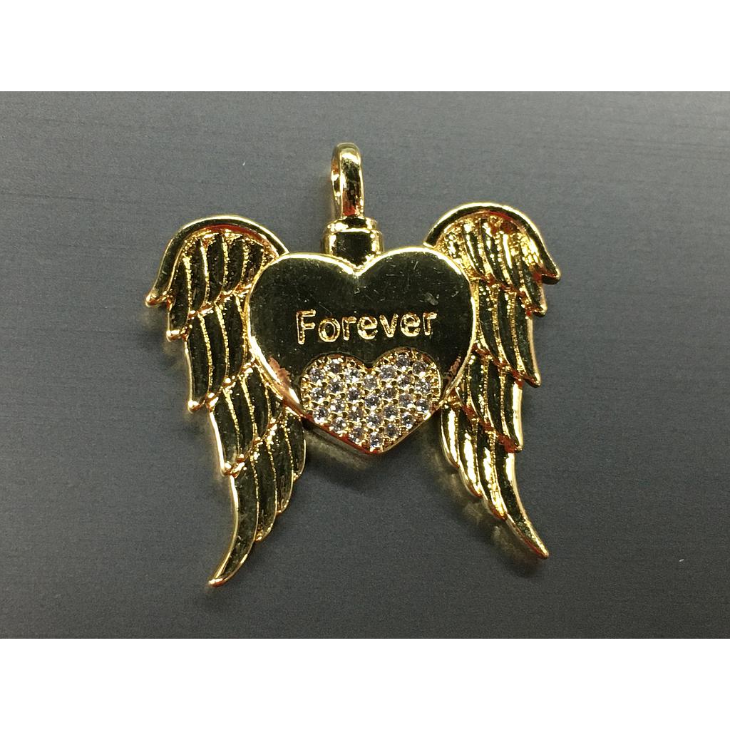 DIJE CORAZON MICROCIRCONIA