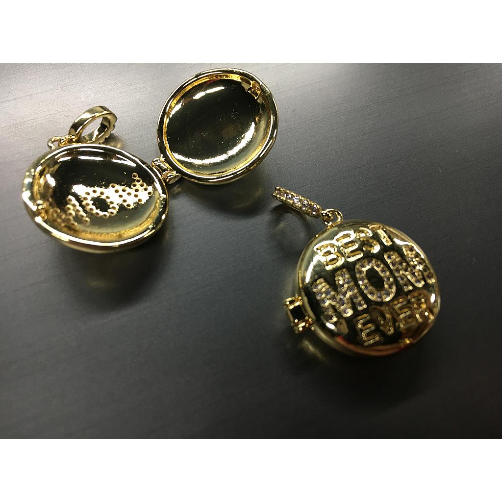 DIJE RELICARIO BEST MOM