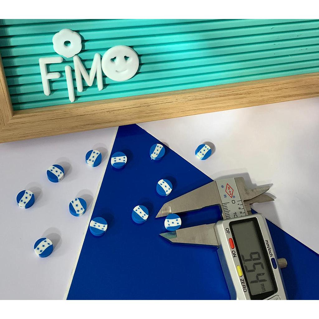 FIMO BANDERA DE HONDURAS 80PCS