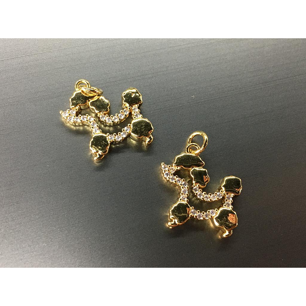 DIJE PERRO MICROCIRCONIA