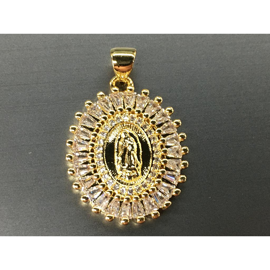 DIJE VIRGEN GUADALUPE MICROCIRCONIA
