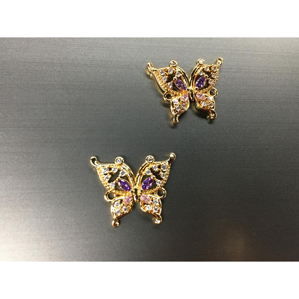 DIJE MARIPOSA MICROCIRCONIA