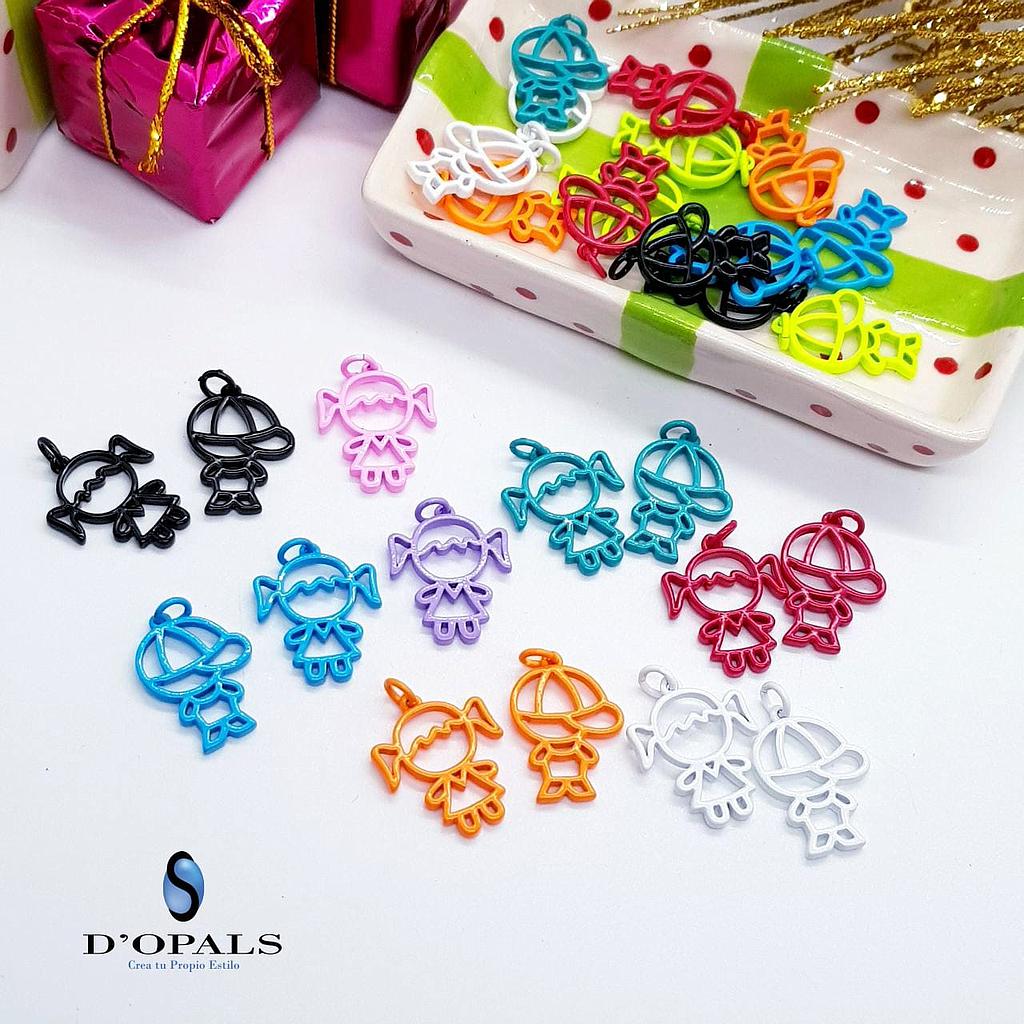 DIJE NIÑOS ENAMEL MICROCIRCONIA