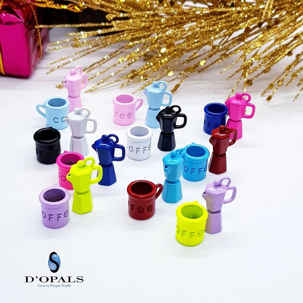 DIJE CAFETERA ENAMEL MICROCIRCONIA