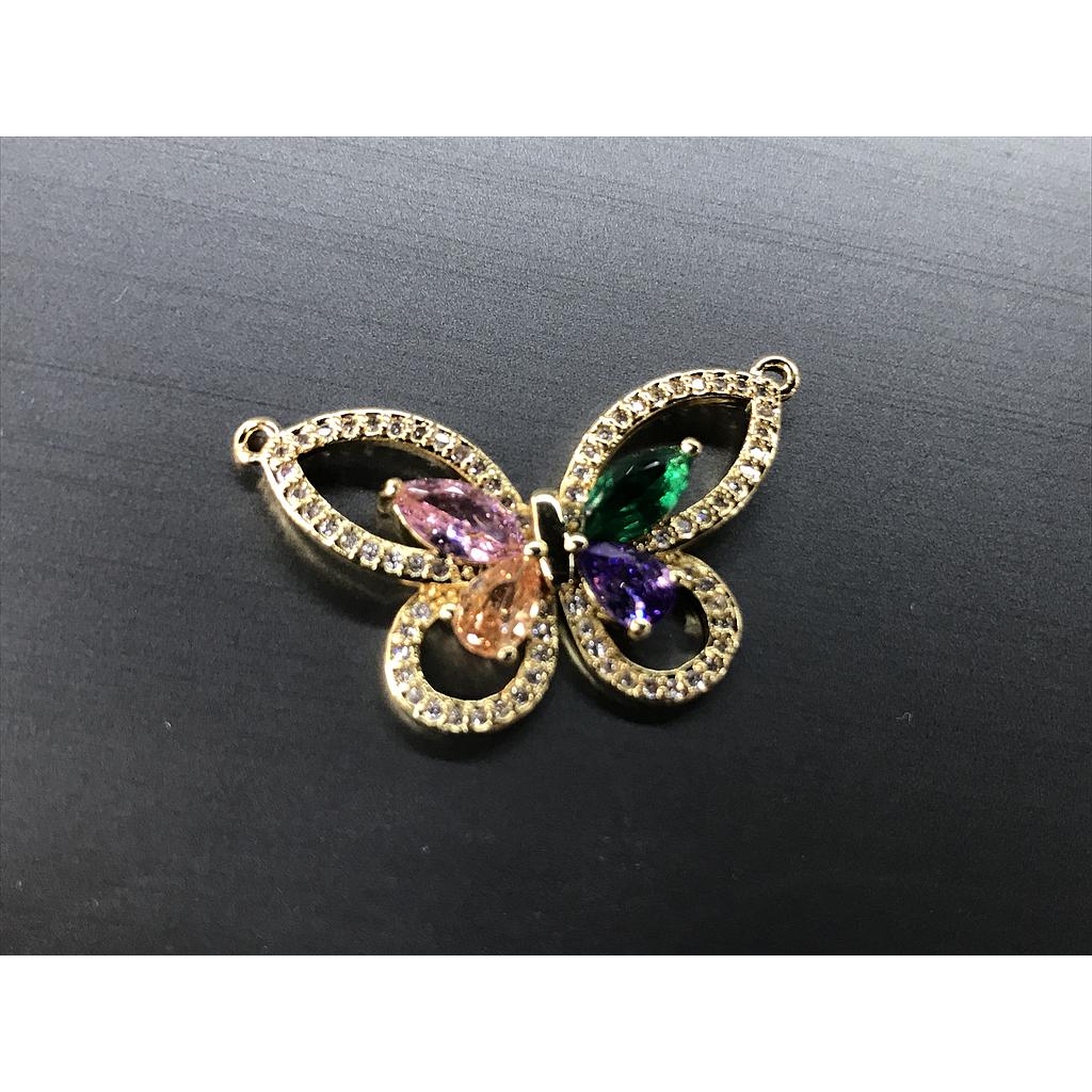 DIJE MARIPOSA MICROCIRCONIA