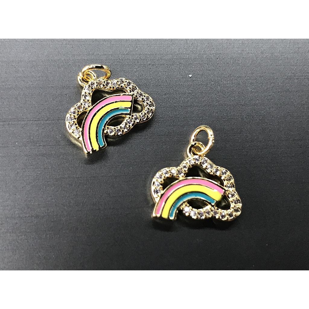 DIJE ARCOIRIS MICROCIRCONIA