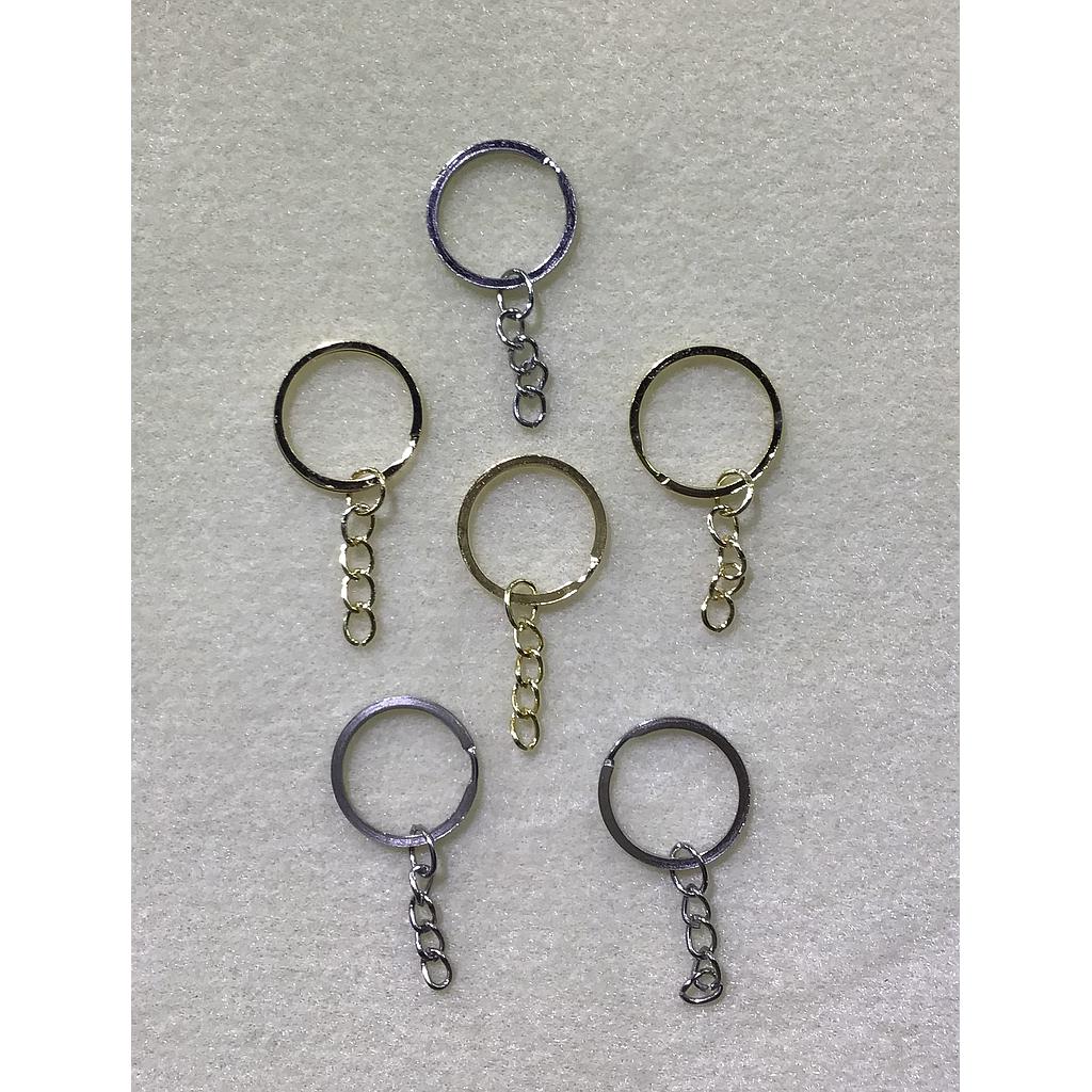 ARGOLLA PARA LLAVERO 25MM (12PCS)