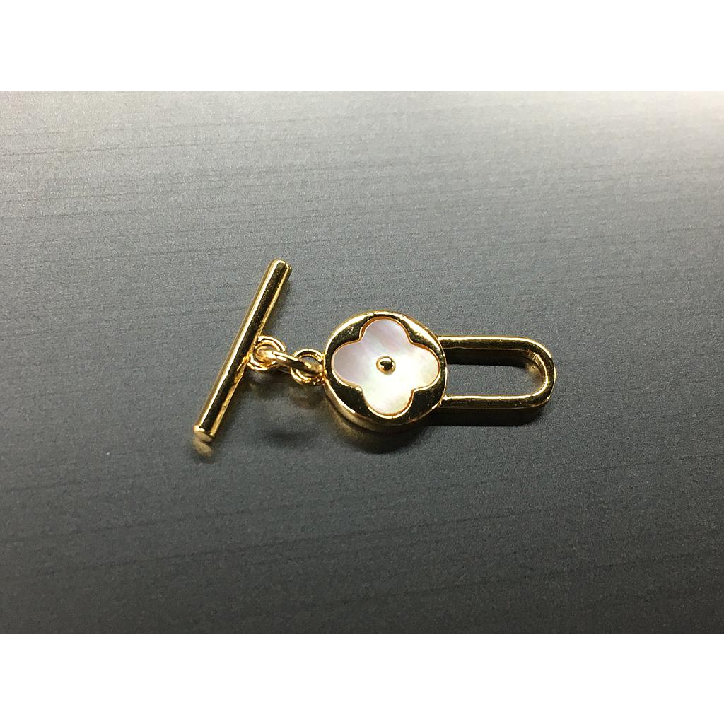 BROCHE ARGOLLA Y PALITO MICROCIRCONIA