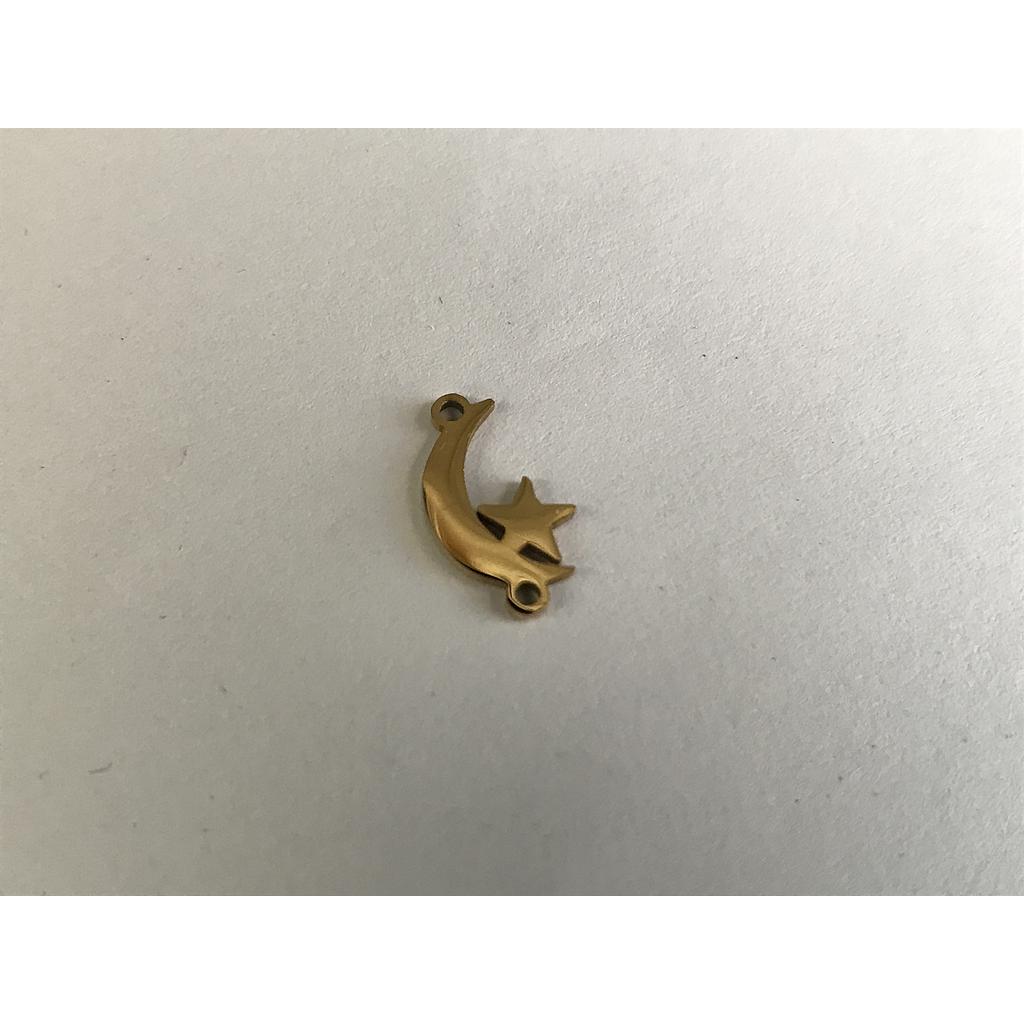 DIJE LUNA Y ESTRELLA ACERO