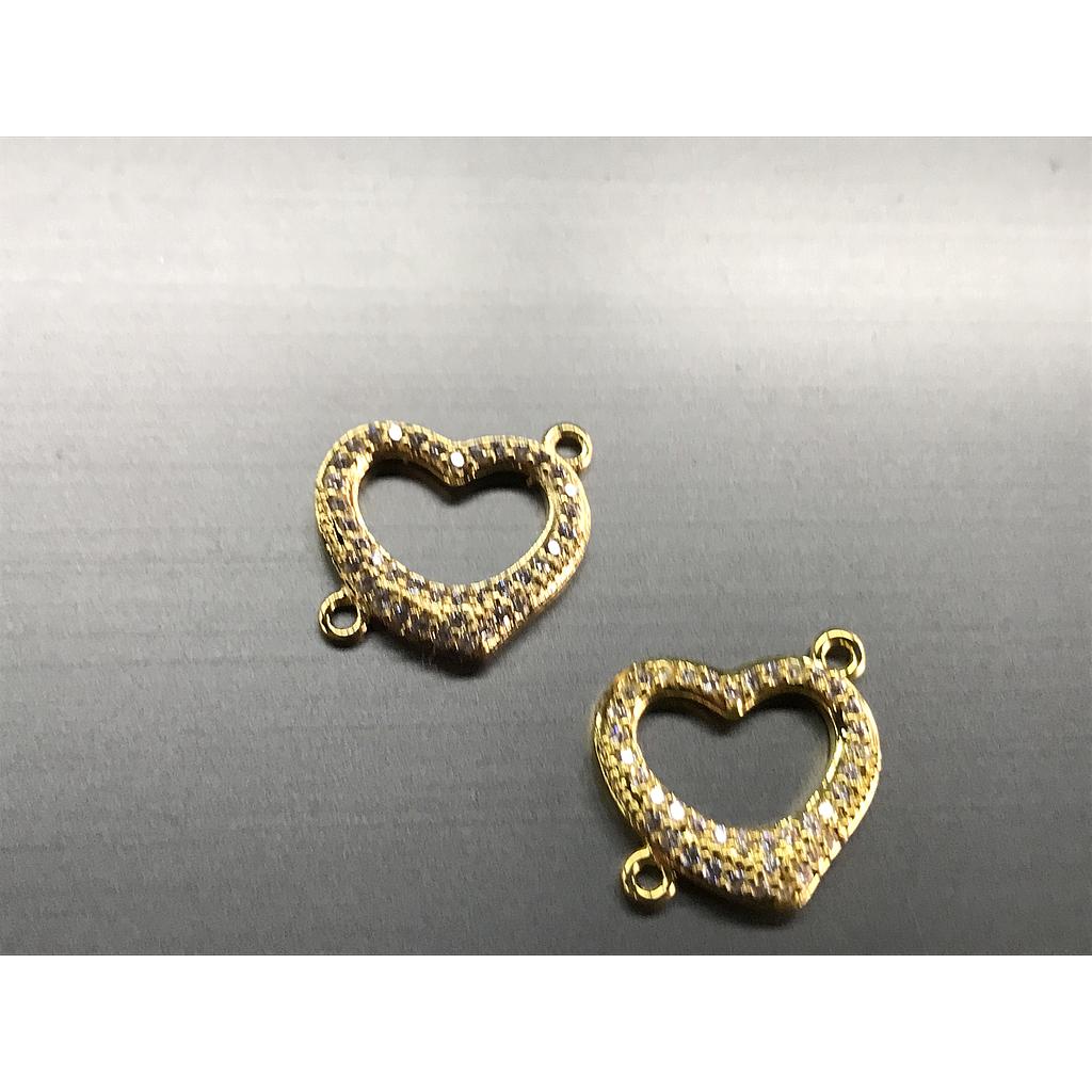 DIJE CORAZON MICROCIRCONIA