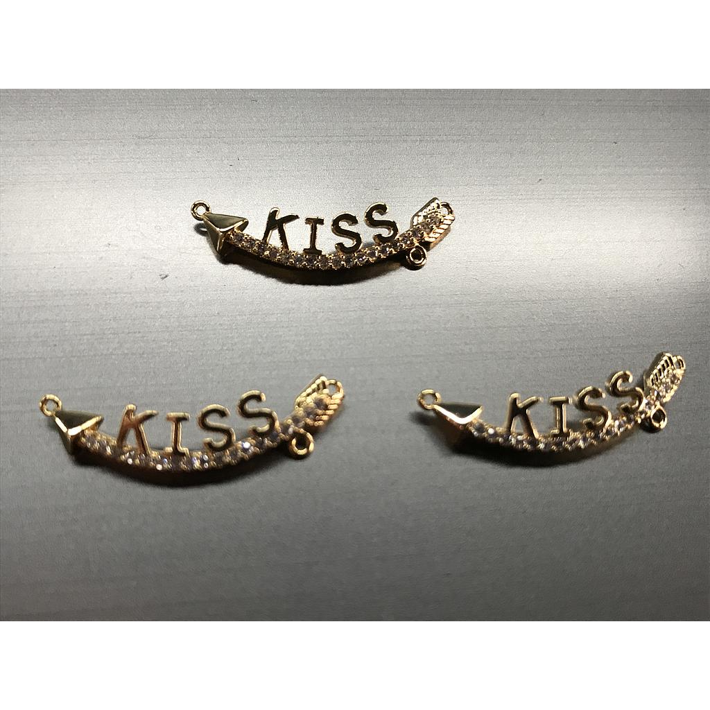 DIJE PALABRA KISS MICROCIRCONIA