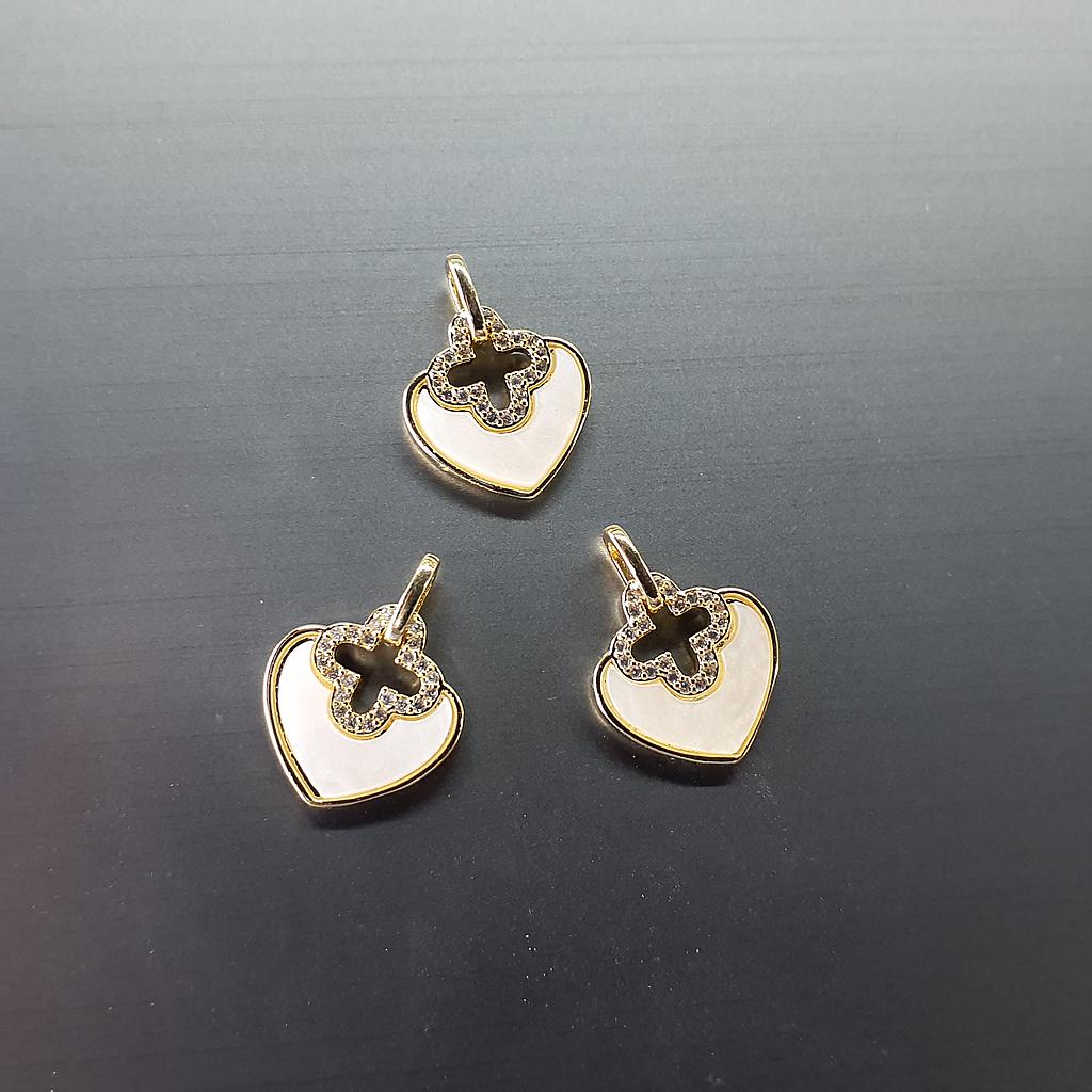 DIJE CORAZON MICROCIRCONIA