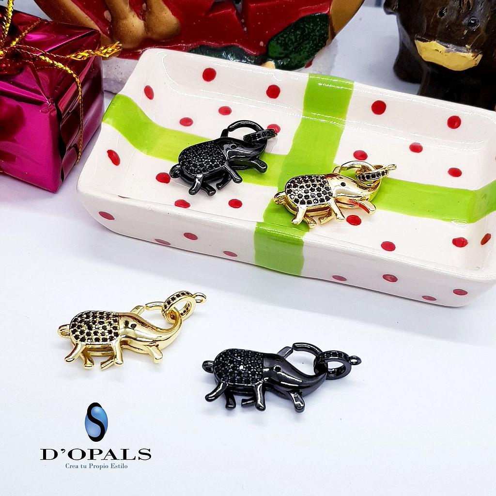 BROCHE ELEFANTE MICROCIRCONIA