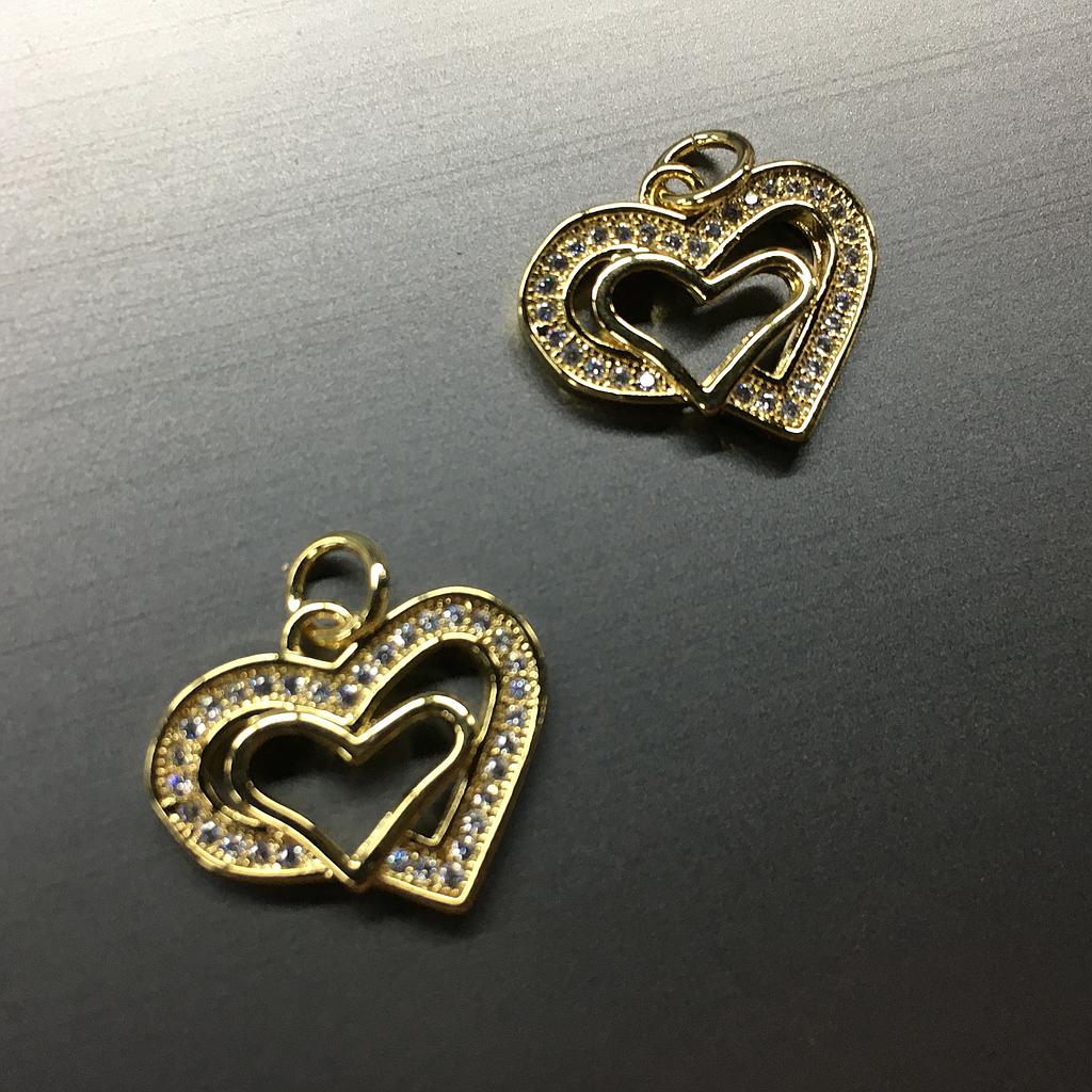 DIJE CORAZON MICROCIRCONIA