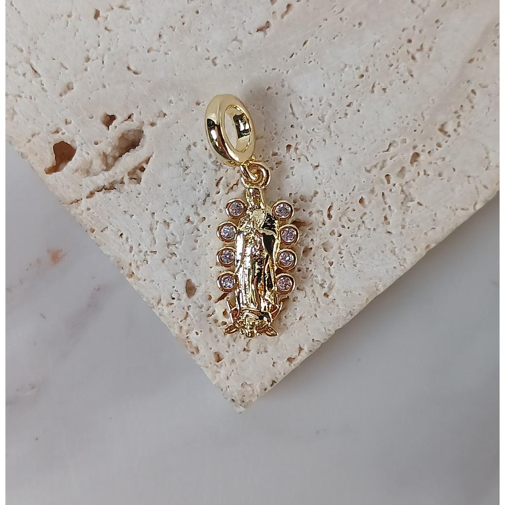 DIJE VIRGEN GUADALUPE MICROCIRCONIA