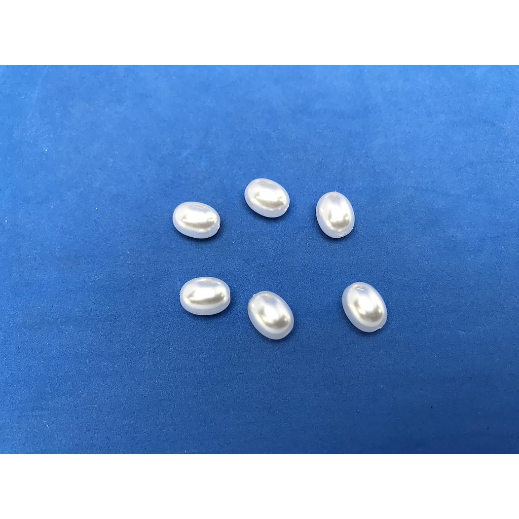 PERLA ACRILICA 8X10MM 100PCS