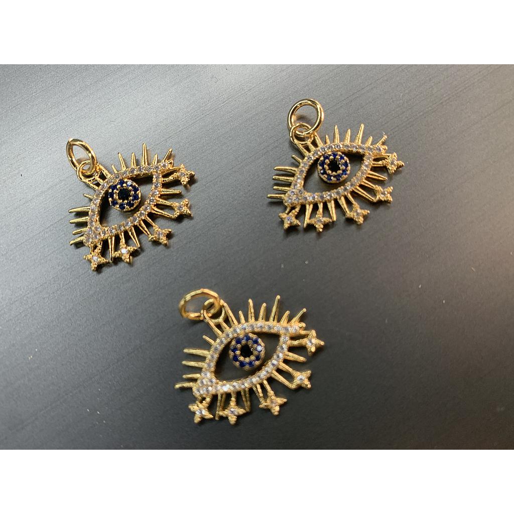 DIJE OJO TURCO MICROCIRCONIA