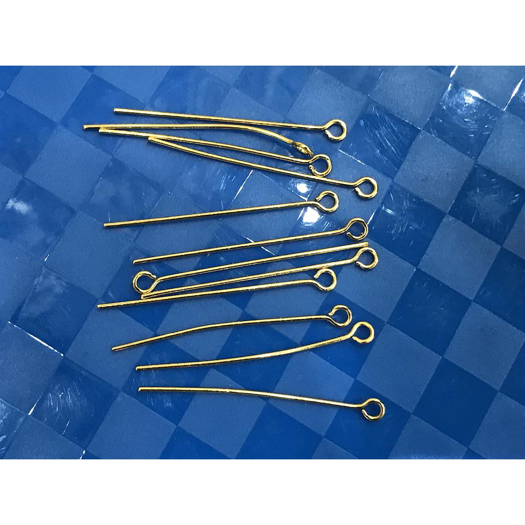 PINES ARGOLLA ELECTROENCHAPADO 30MM 200PCS