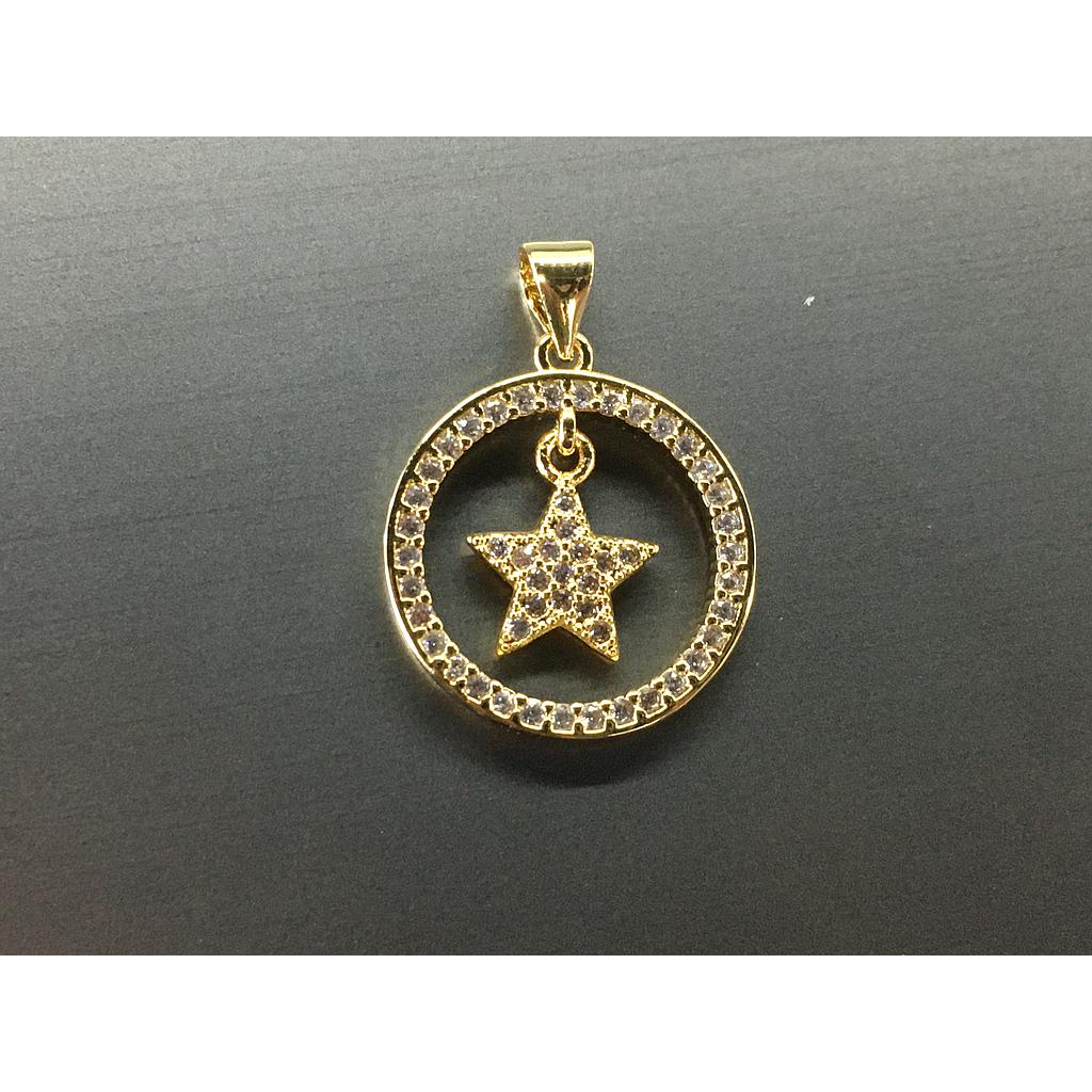 DIJE ESTRELLA MICROCIRCONIA