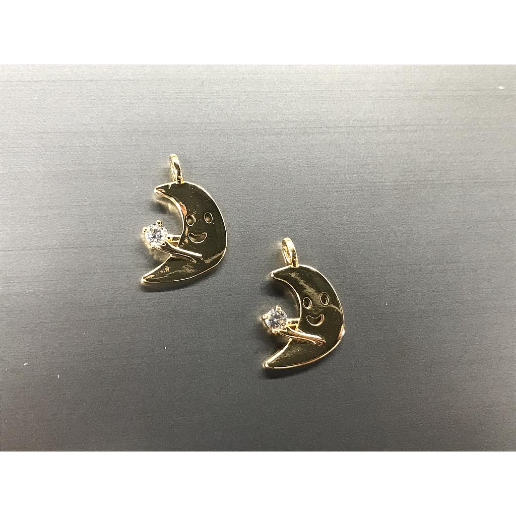 DIJE LUNA ELECTROENCHAPADO