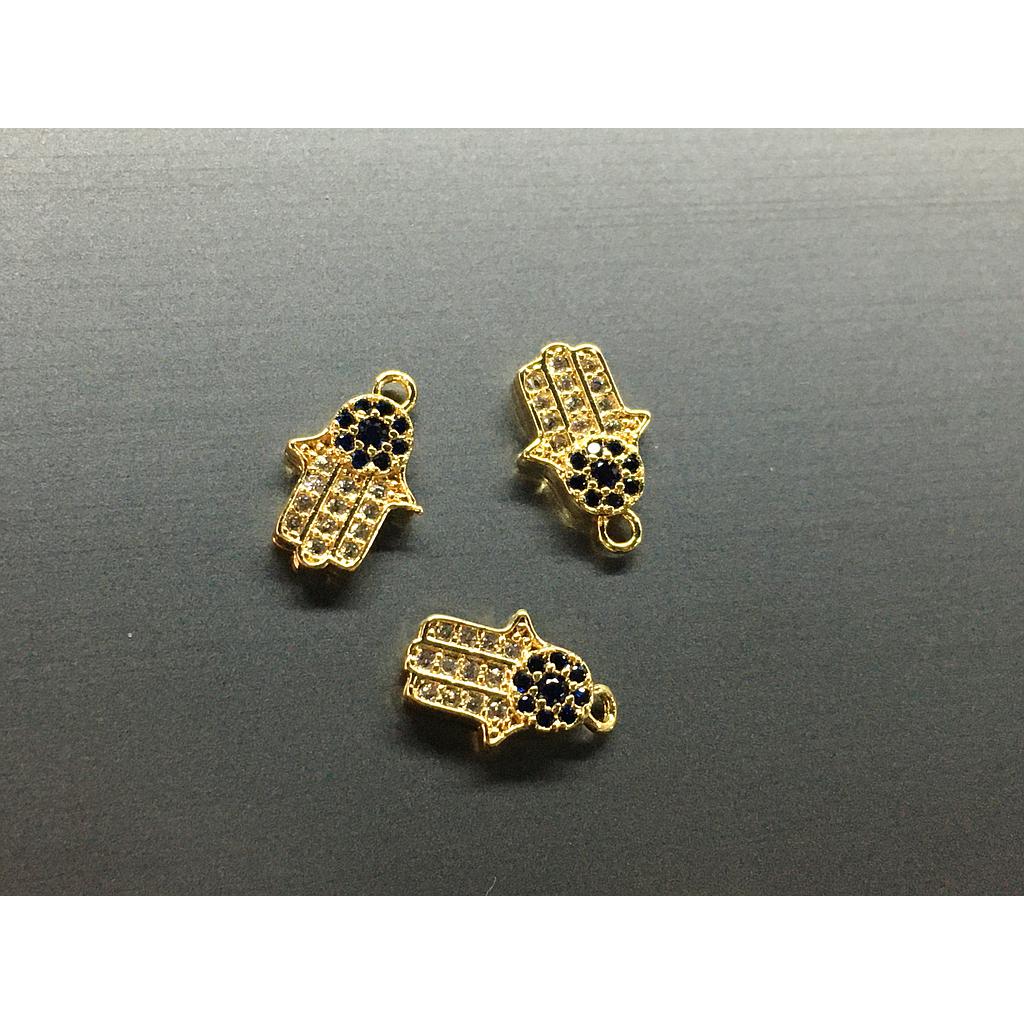 DIJE MANO ELECTROENCHAPADO