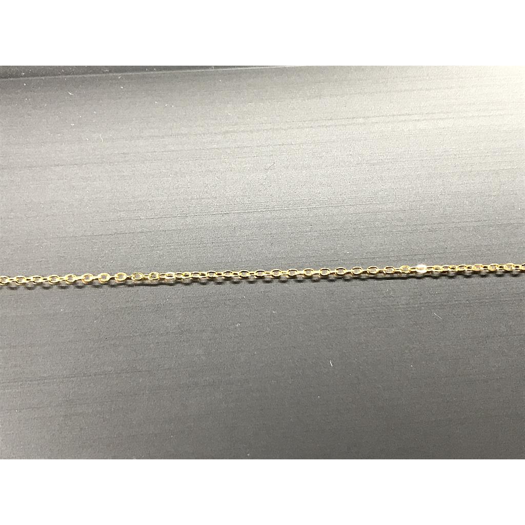 CADENA DE PLATA DORADA