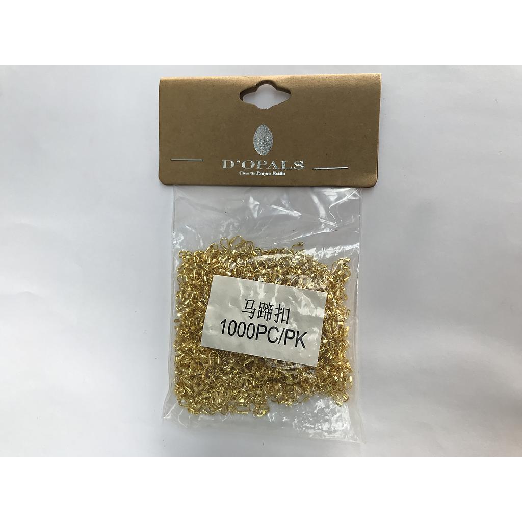 HERRADURAS BASICO BISUTERIA 1000 PIEZAS