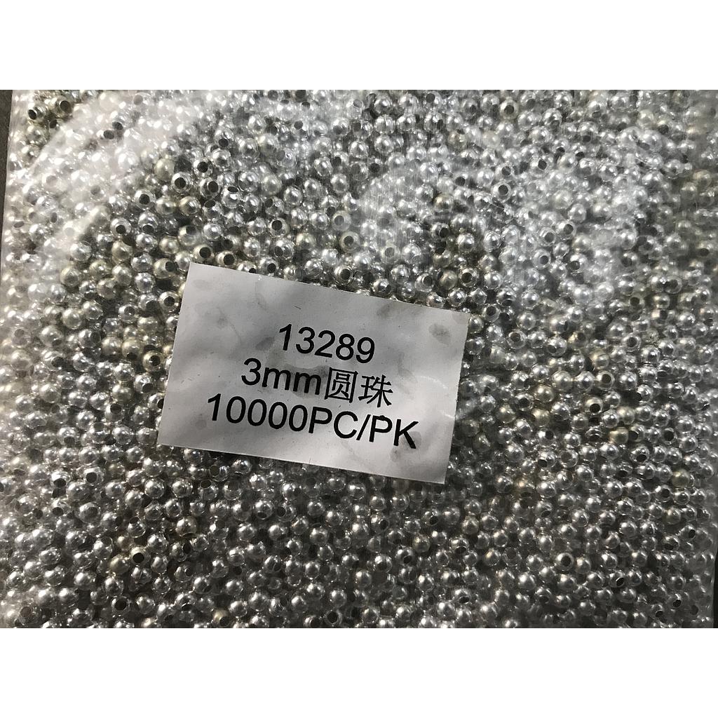 SEPARADORES FANTASIA PLATEADOS 3MM 10,000PCS