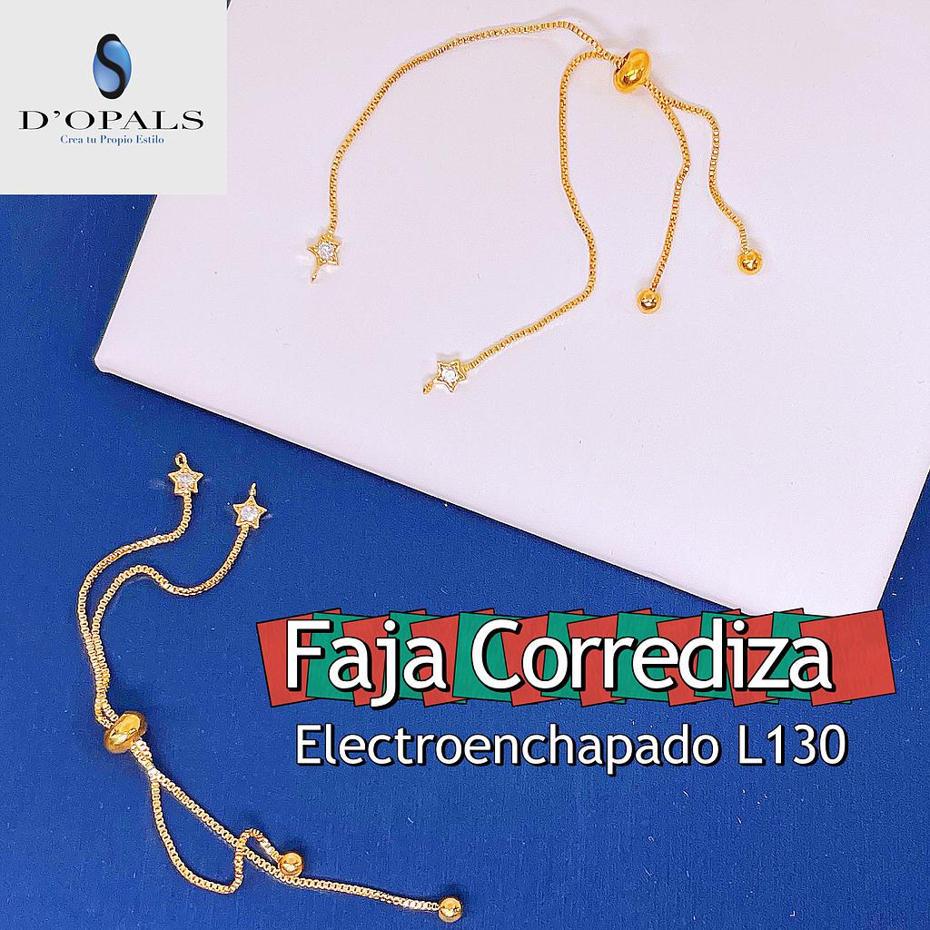 FAJA CORREDIZA ELECTROENCHAPADO