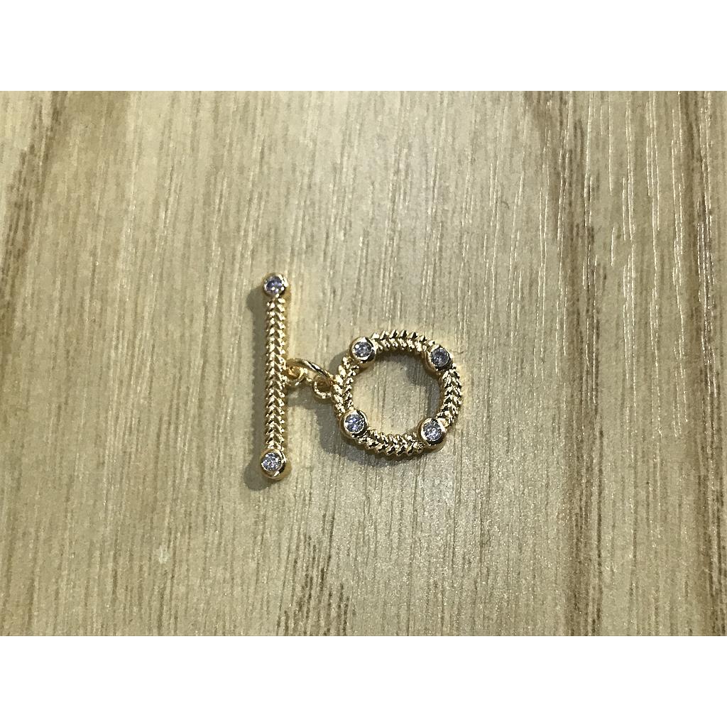 BROCHE ARGOLLA PALITO ELECTROENCHAPADO