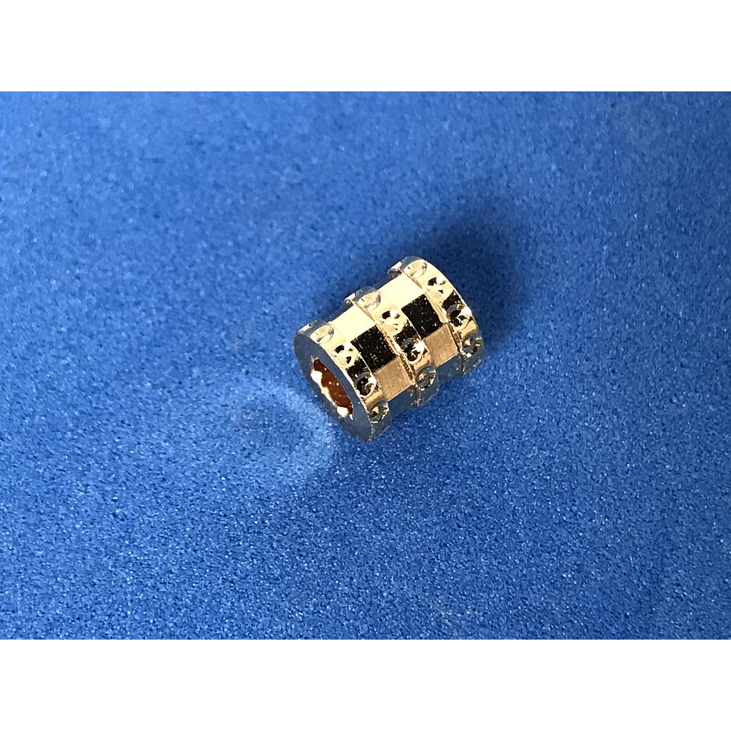 SEPARADOR CILINDRO 6X6MM ELECTROENCHAPADO