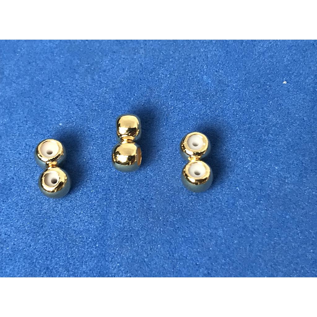 SEPARADOR DOS HILOS 4MM PARA CADENA DE AGUJA ELECTROENCHAPADO