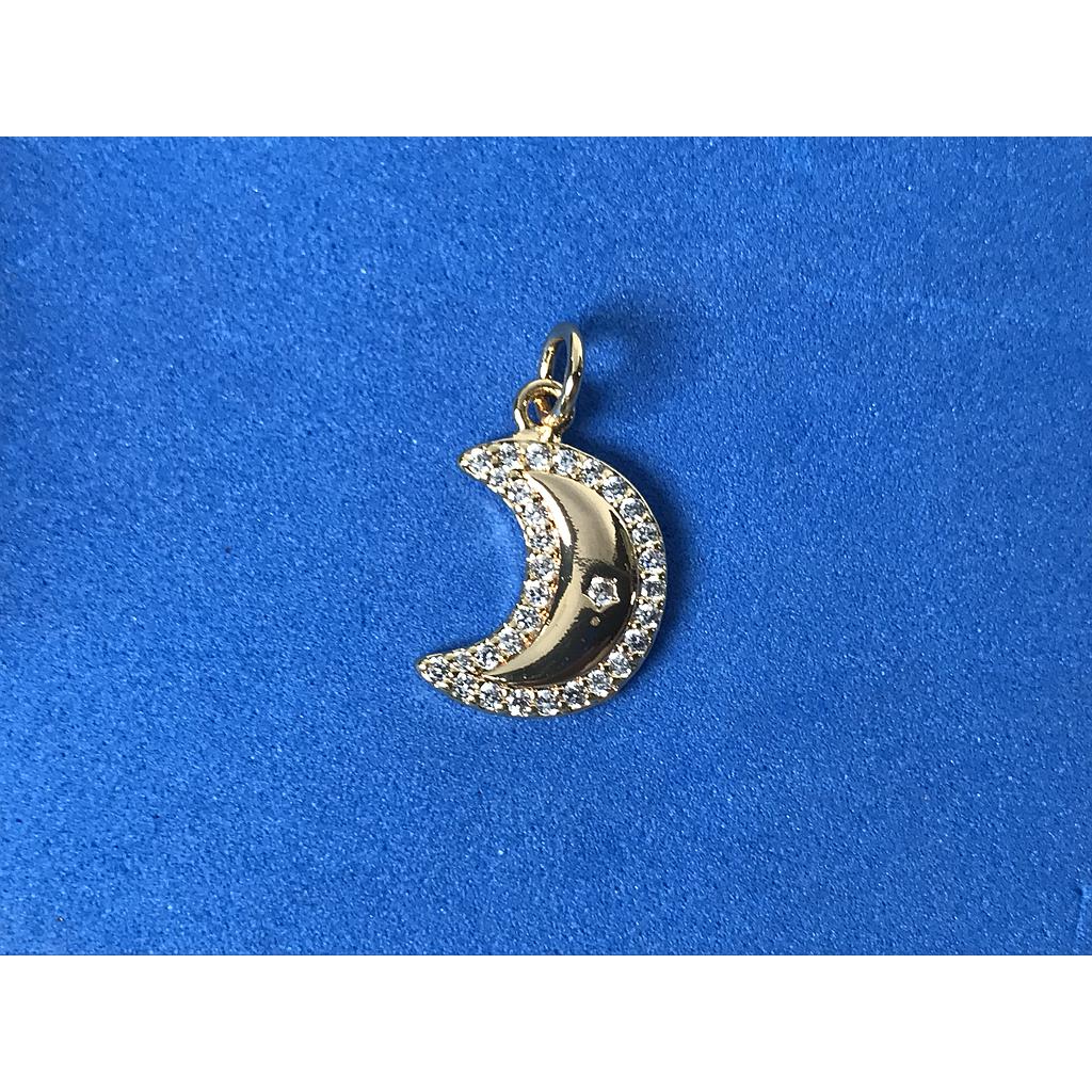 DIJE LUNA ELECTROENCHAPADO