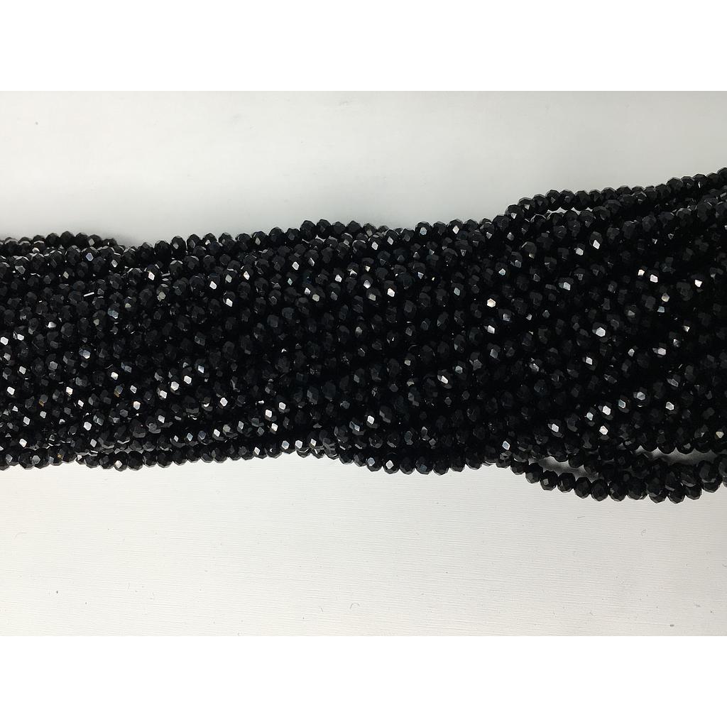 CRISTAL RONDEL NEGRO 2MM