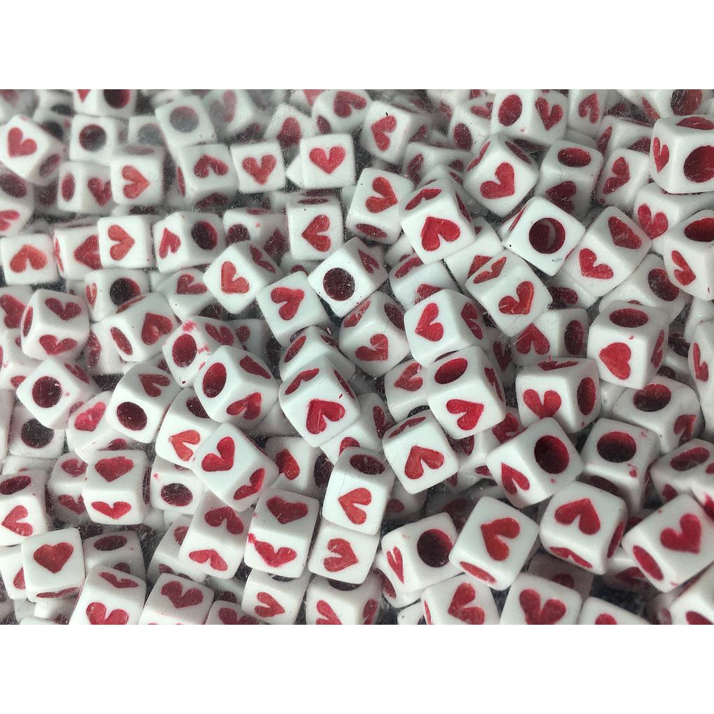 SEPARADORES CORAZONES CUBOS 6MM 10GRAMOS