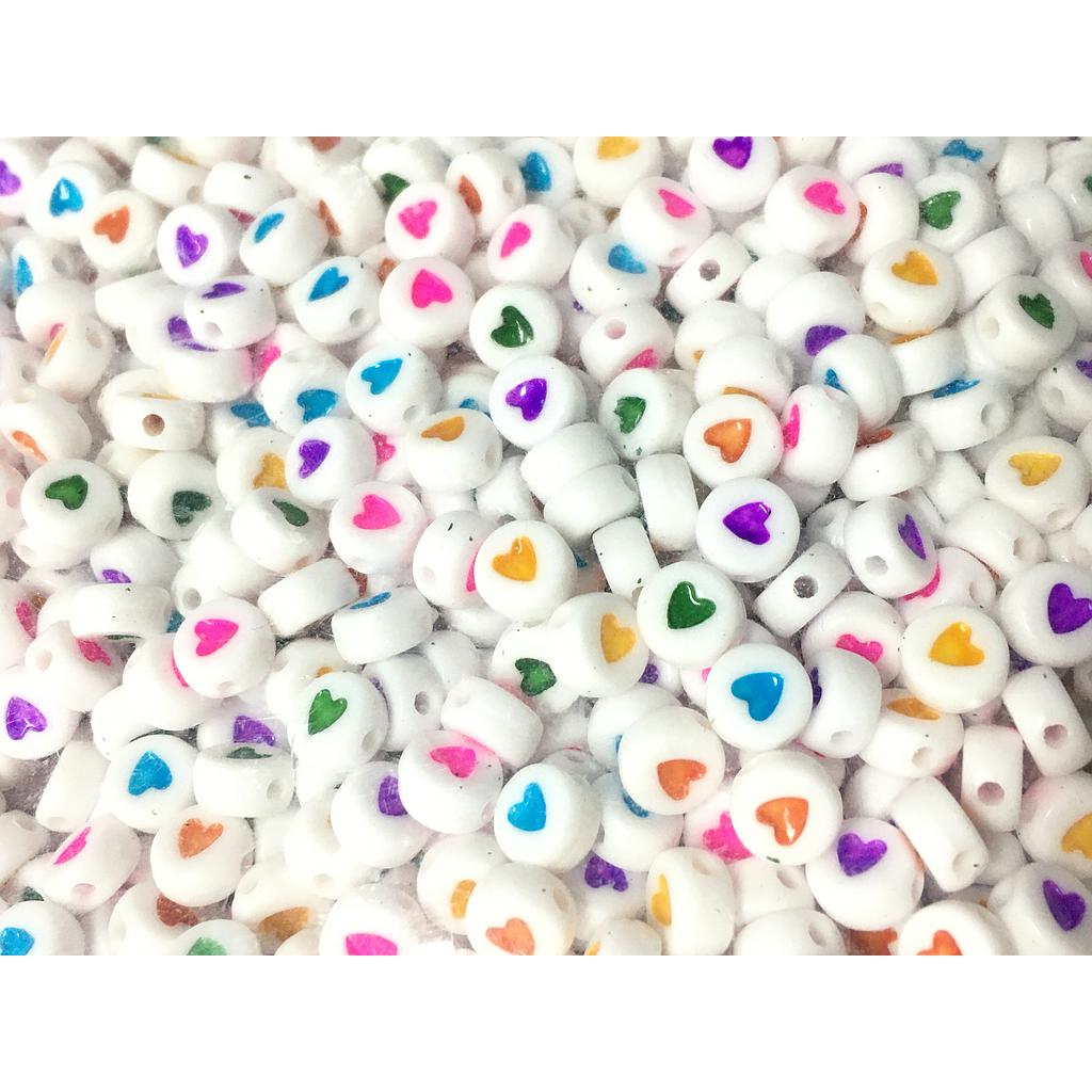 SEPARADORES CORAZONES REDONDOS 4X7MM 8GRAMOS