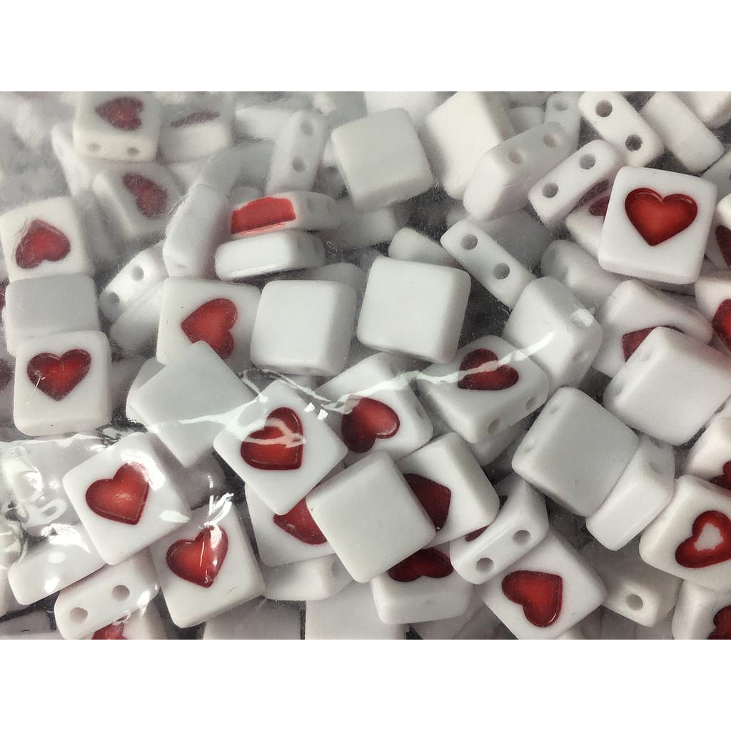 SEPARADORES CORAZONES CUADRADOS DE DOS HILOS 500GRAMOS