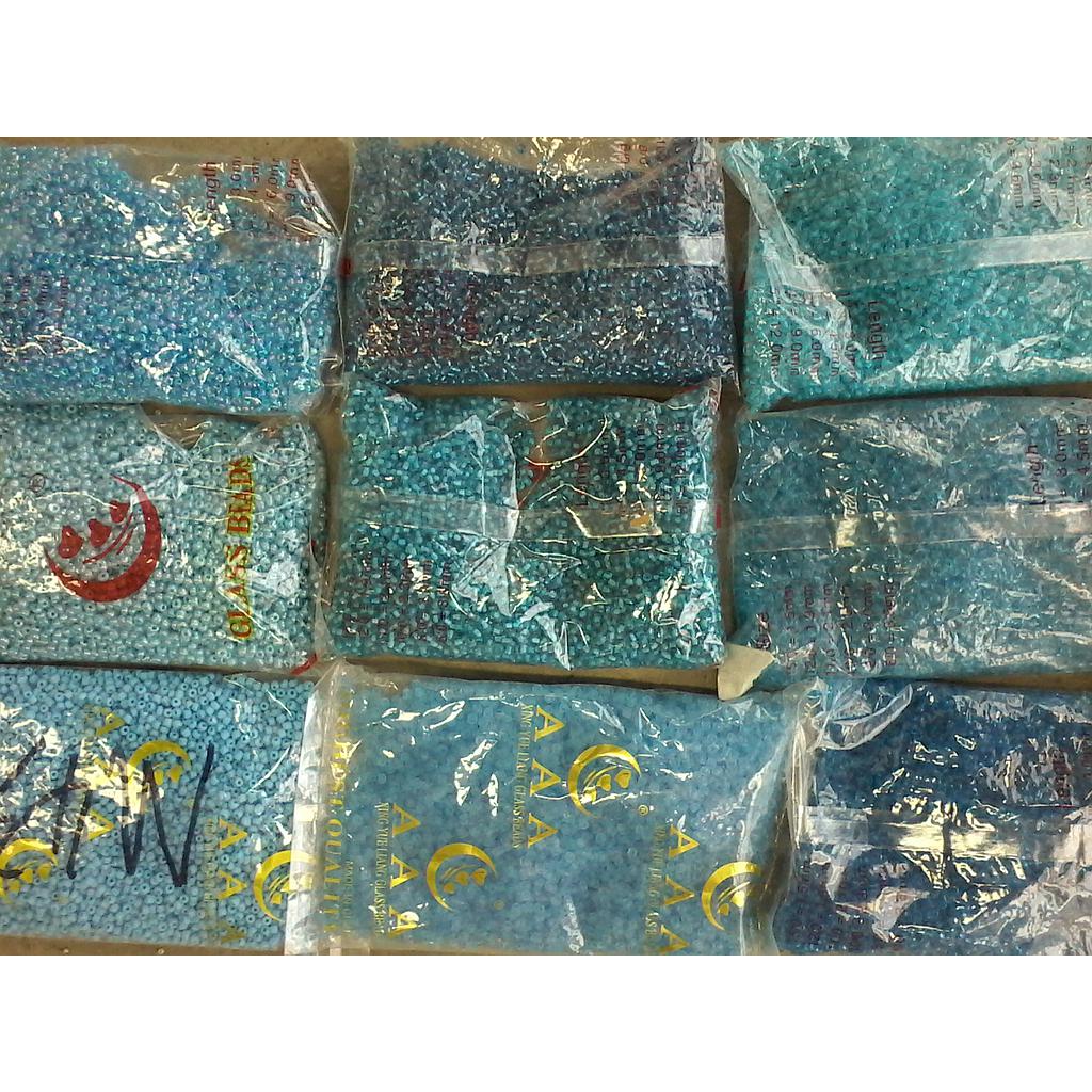 MOSTACILLA AZUL CELESTE 4MM PAQUETE