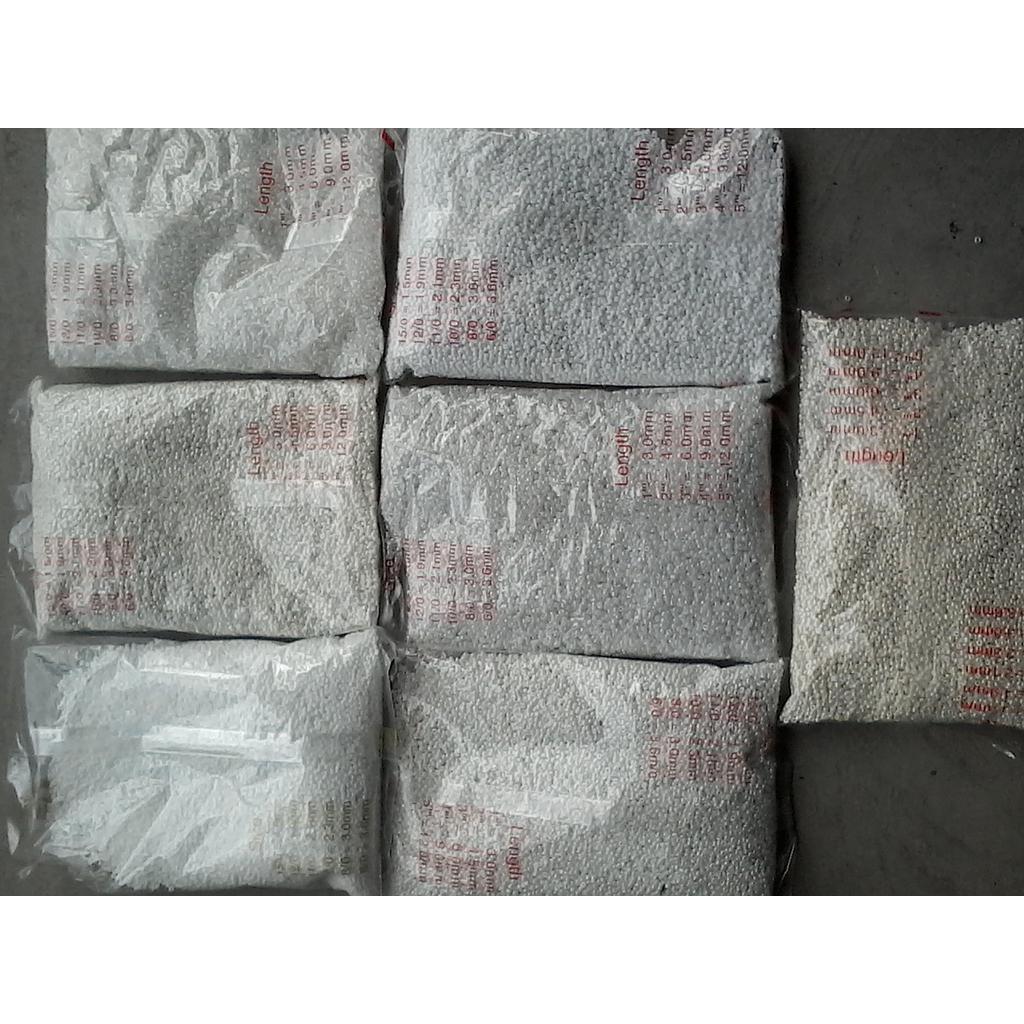 MOSTACILLA BLANCA 2MM 50GR