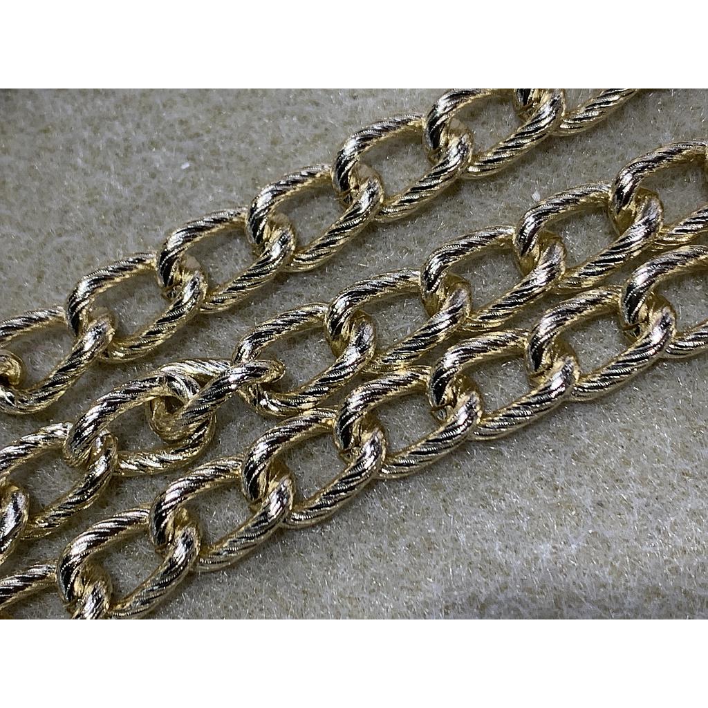 CADENA DE ALUMINIO DORADA