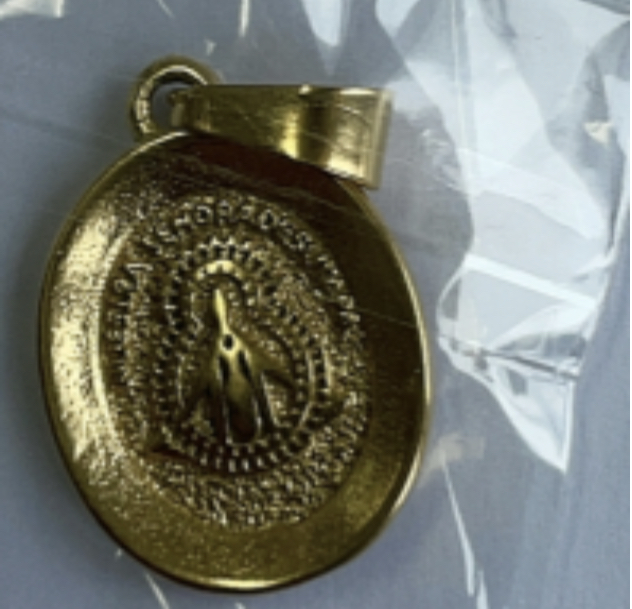 DIJE VIRGEN DE SUYAPA ACERO