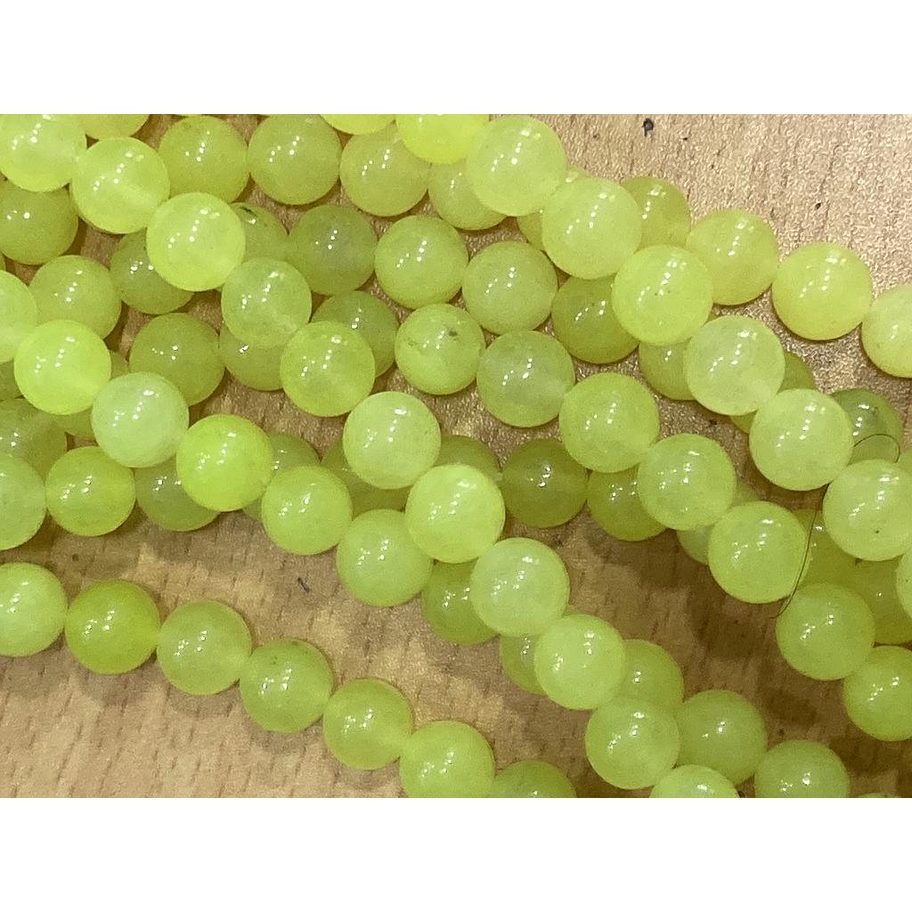 PIEDRA AGATA AMARILLO NEON 10MM