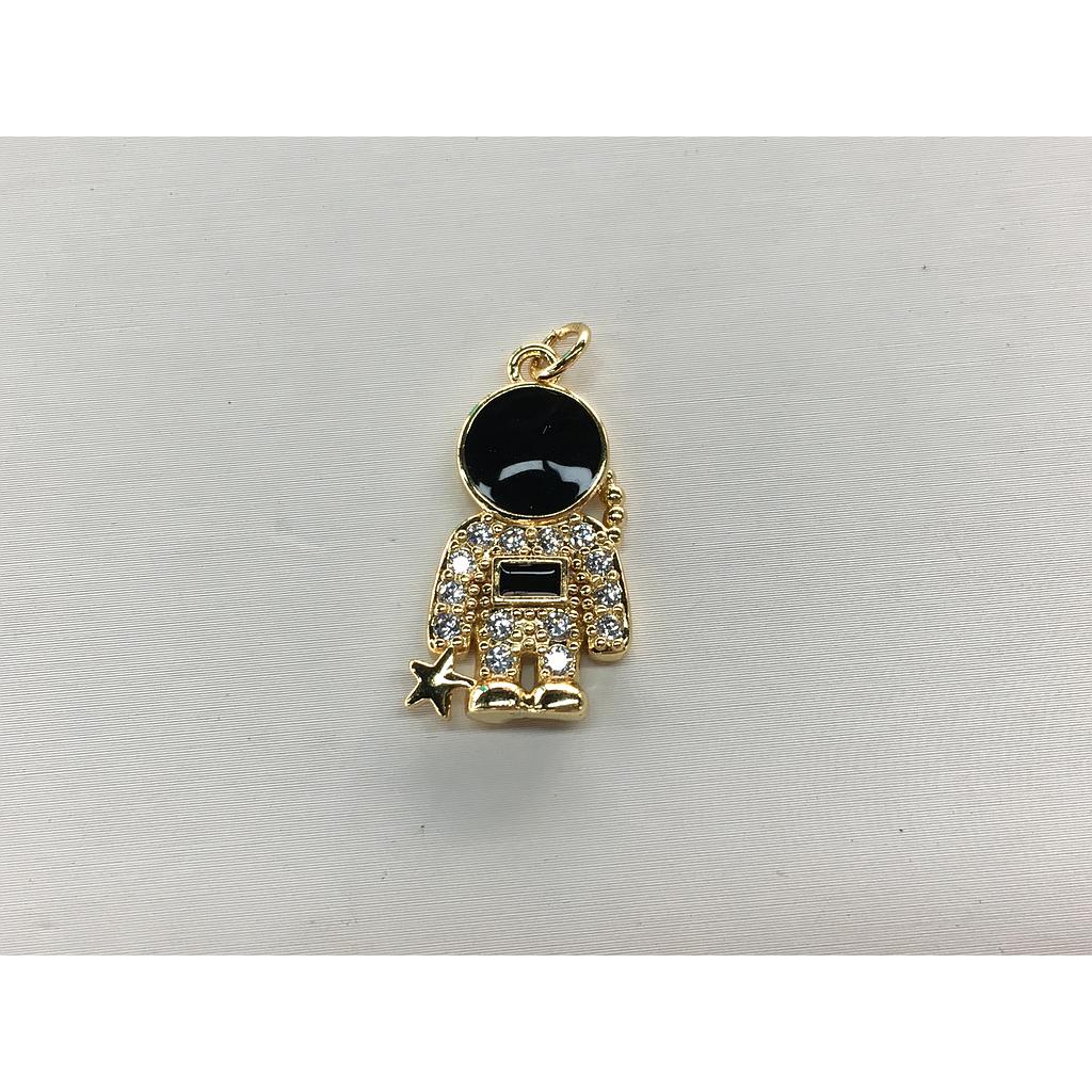 DIJE ASTRONAUTA 25MM MICROCIRCONIA