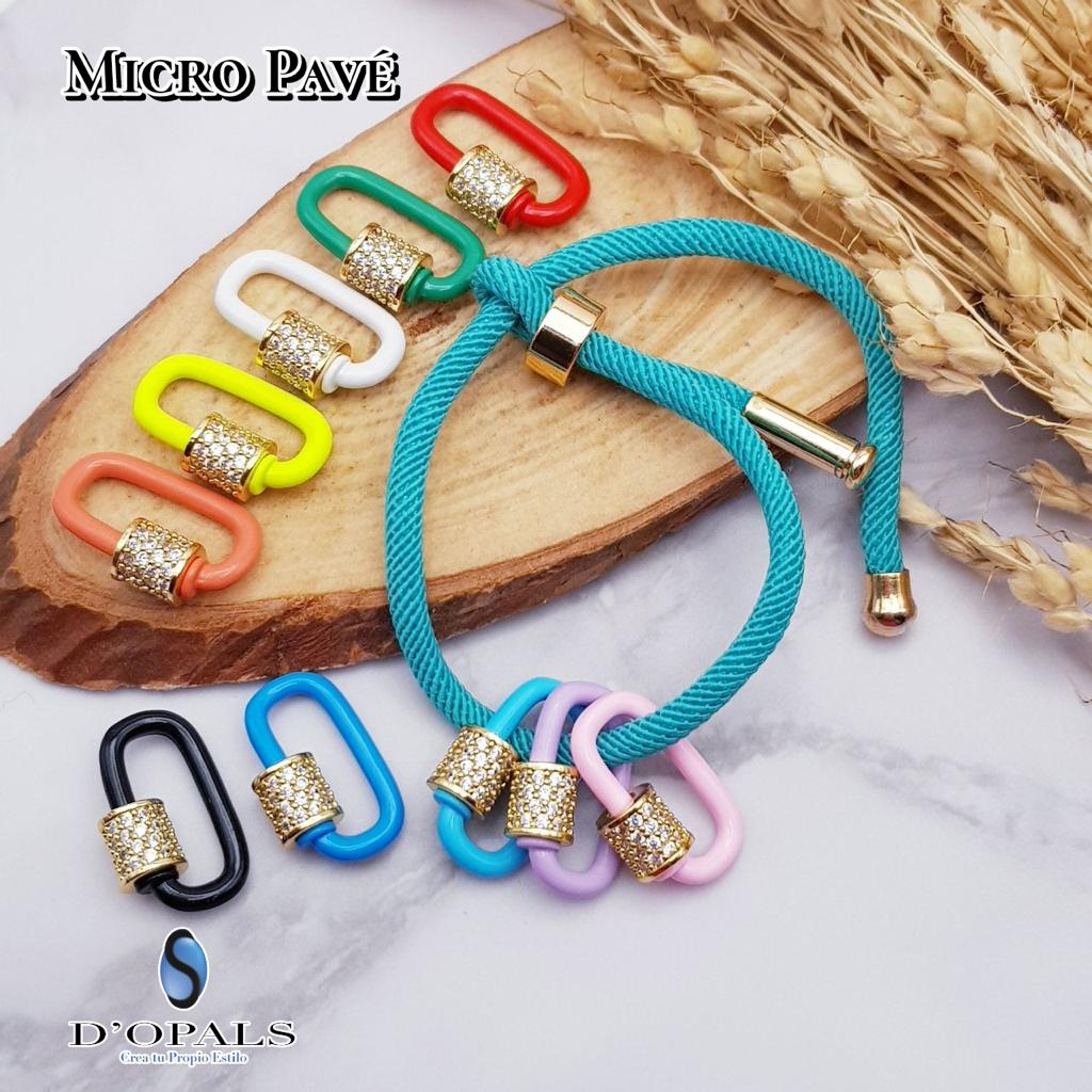 BROCHE MICROCIRCONIA Y ENAMEL